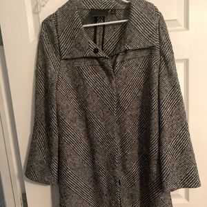 Carlisle Swing Coat and Short Pleated Skirt Lined Size US 12